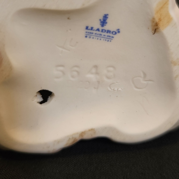 Lladro Porcelain Figurine Girl with Sunbonnet - Picture 7 of 7